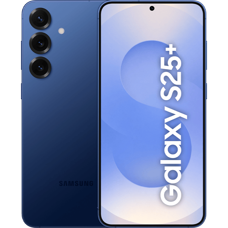 Samsung Galaxy S25+ 5G granatowy front i tył